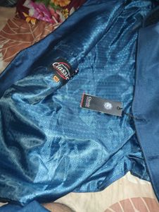 Men's Blue Ethnic Jacket