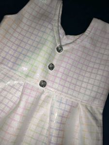 Sparkling Pastel Plaid Dress