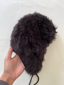 Cozy Faux Fur Trapper Hat with Pom Poms