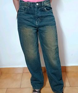 Greenish Vintage High Waist jeans