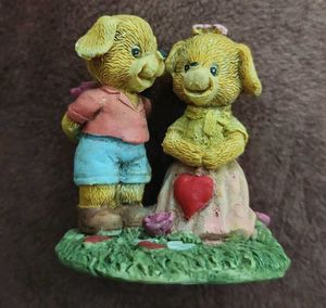 Todays Offer - couple teddy showpiece