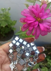 Mirror Earring Totally New