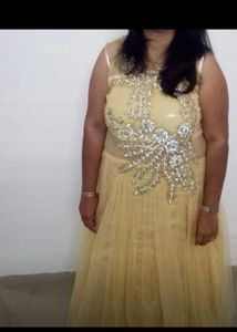 Stunning Yellow ethnic gown