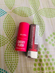 Maybelline Matte Lipstick & Zudio Tint