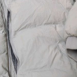Puffer Jacket - Light Grey