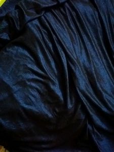Dark Blue Fabric For  Stole Or Head Cover