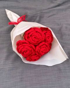 Crochet Flower Bouquet