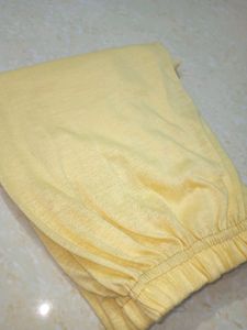 Lemon Yellow Ankle Length Legging