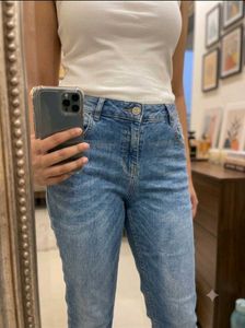 Blue Wash Denim Jeans