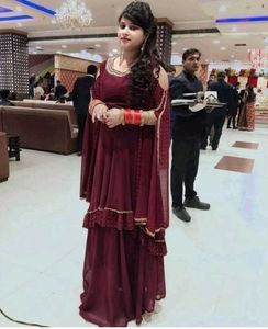 Elegant party wear dress