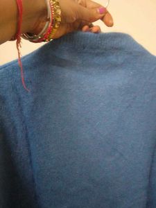 Monte Carlo Blue V-Neck Sweater