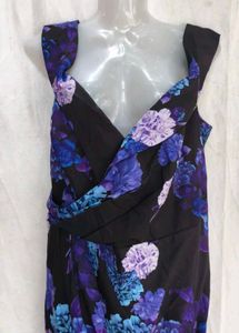Floral Print Wrap Dress