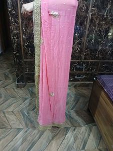 Beautiful Pink Embroidered Salwar suit
