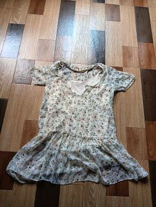 Floral Print Mini Dress