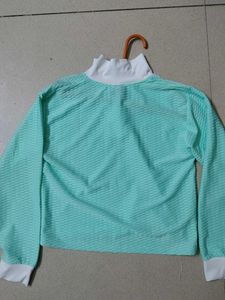 Mint Green Long Sleeve Top