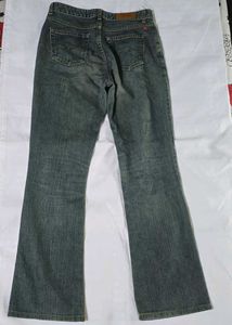 Vintage Dark Wash Flare Jeans