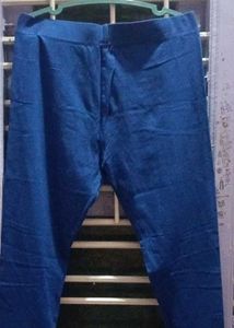 Blue Ethnic Pants