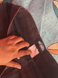 Brown Straight Leg Jeans For Women