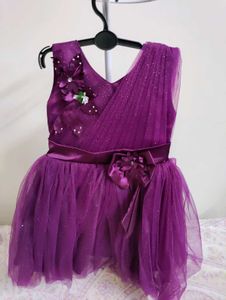 Sparkling Purple Party Dress