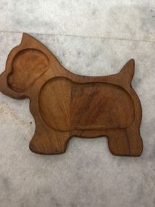 Wooden Dog &amp; Bunny Trays