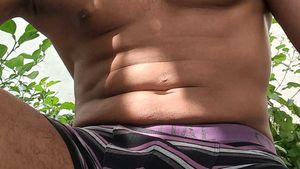Men's Striped trunks