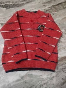 Red Striped Sweater