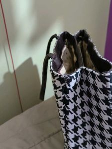Houndstooth Handbag Tote bag