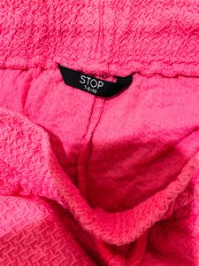 purchased from shoppers stop Pink Textured Kurta S