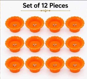 Water Sensor Diya - Lights Up!set of.12.pc diy