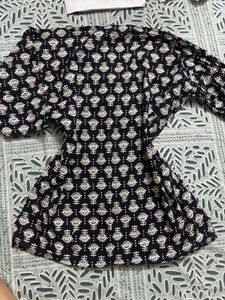 pure cotton Printed Kurta Top