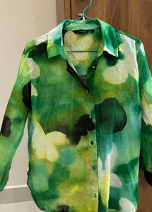 Westside Printed Shirt (with Inner Camis