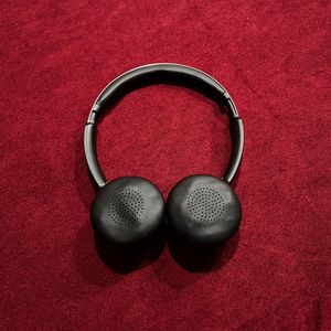 Black over-ear Y2K Headphones-