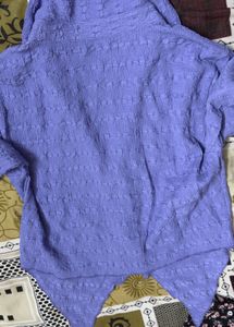 Zudio Lavender Textured top