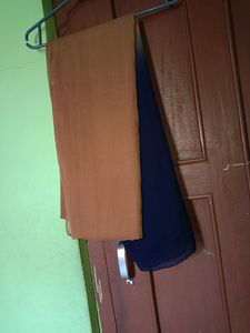 Beautiful Blue Kurta With Churidar And Dupatta