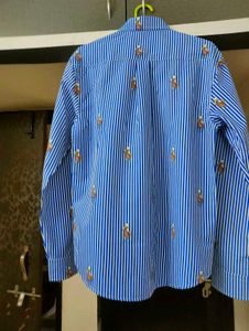 NEW RALPH LAUREN PRINTED LOGO SHIRT
