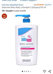 Sebamed Baby Body Lotion 750ml