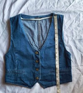 Classic Denim Vest jacket