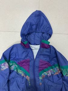 Vintage Blue Windbreaker Jacket 🇺🇸