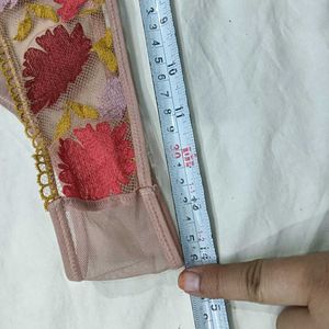 Embroidered⭐ Lace Thong Panty