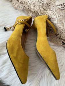 Stylish Mustard Heels