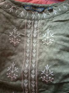 Green colored Short kurti