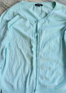 Mint Green Cardigan