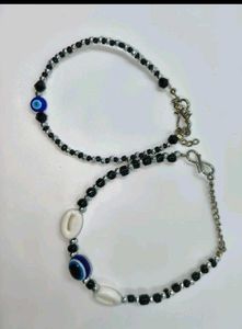 Evil Eye Anklets (Pack Of 4)