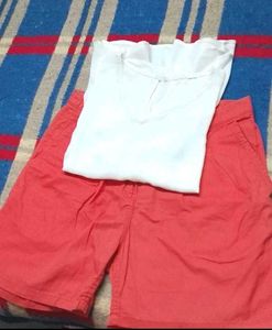 Stylish Top &amp; Shorts Set (Girls/Women)