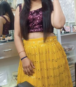 Crop Top Dress , Lehanga