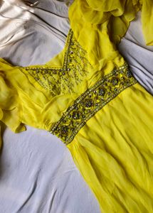 I. Yellow party gown