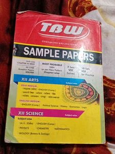 English Sample Papers XII 2018