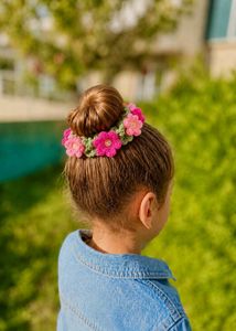 Handmade Crochet Flower Hairband