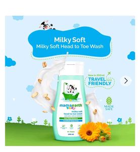 Mamaearth Milky Soft Baby Wash Pack of 2