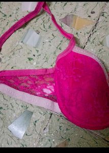 Pink Colour Bra